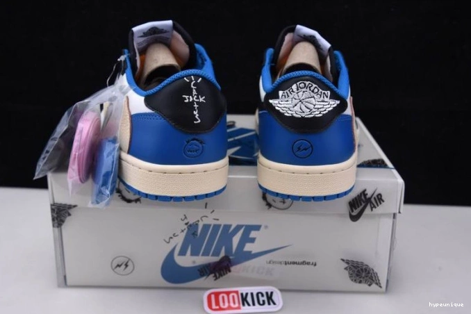 HYPE Travis Retro Jordan 1 x x Scott Fragment Design DM7866-140 Low Air 0708